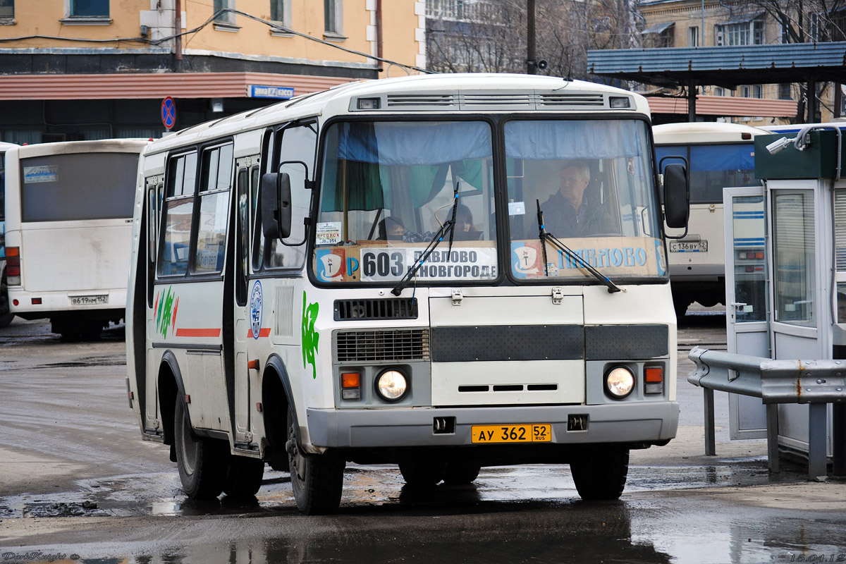 Nizhegorodskaya region, PAZ-32054 Nr. АУ 362 52