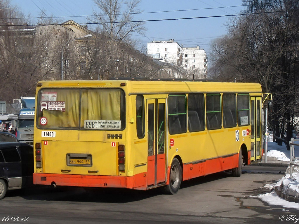 Москва, ЛиАЗ-5256.25-11 № 11400