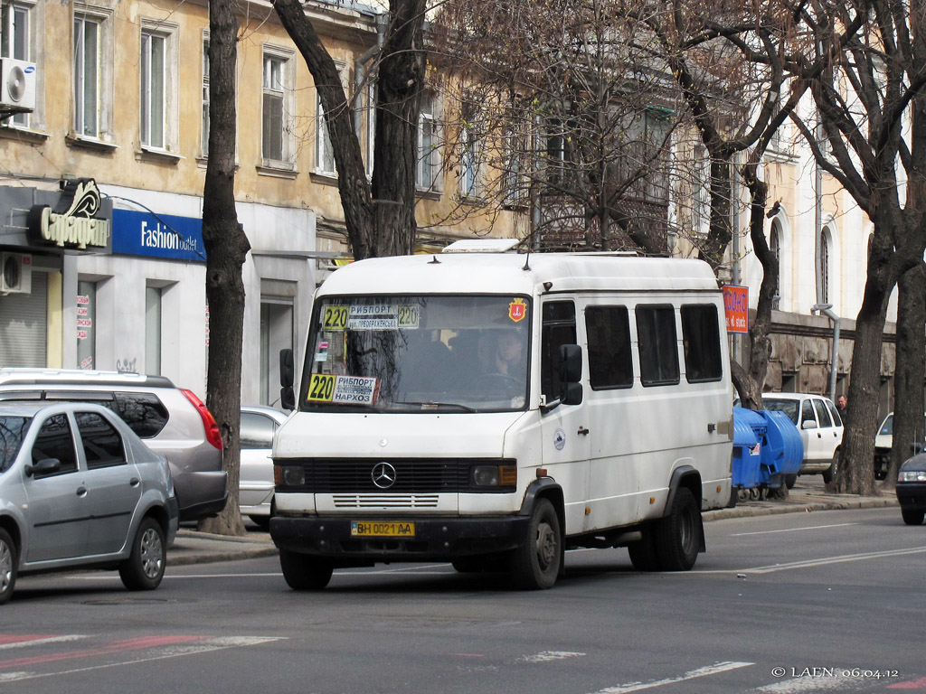 Одесская область, Mercedes-Benz T2 609D № BH 0021 AA