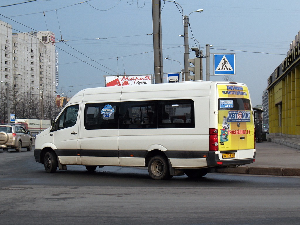 Санкт-Петербург, БТД-2219 (Volkswagen Crafter) № ВК 128 78