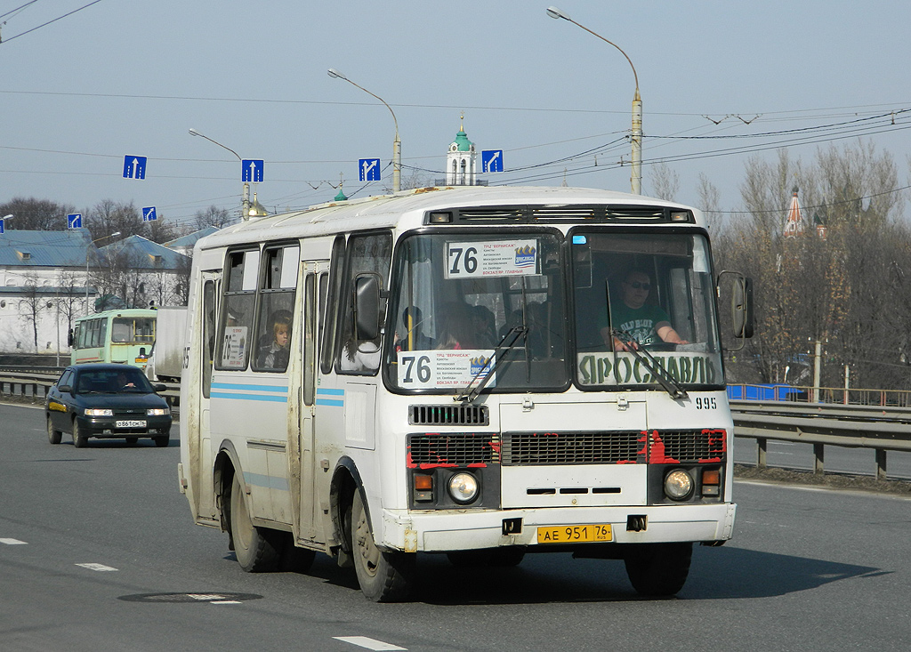 Ярославская область, ПАЗ-32054 № 995