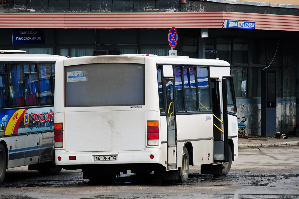 Нижегородская область, ПАЗ-320402-03 № В 619 НМ 152