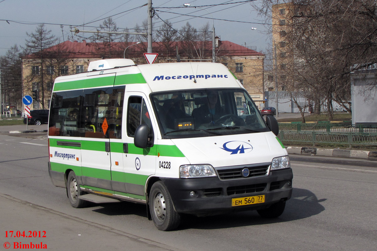 Москва, FIAT Ducato 244 CSMMC-RLL, -RTL № 04228