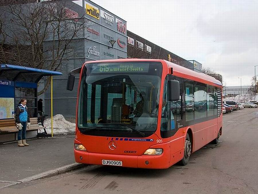 Норвегия, Mercedes-Benz O520 Cito (9,6m) № 905