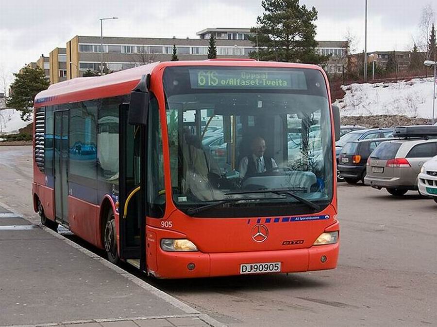 Норвегия, Mercedes-Benz O520 Cito (9,6m) № 905