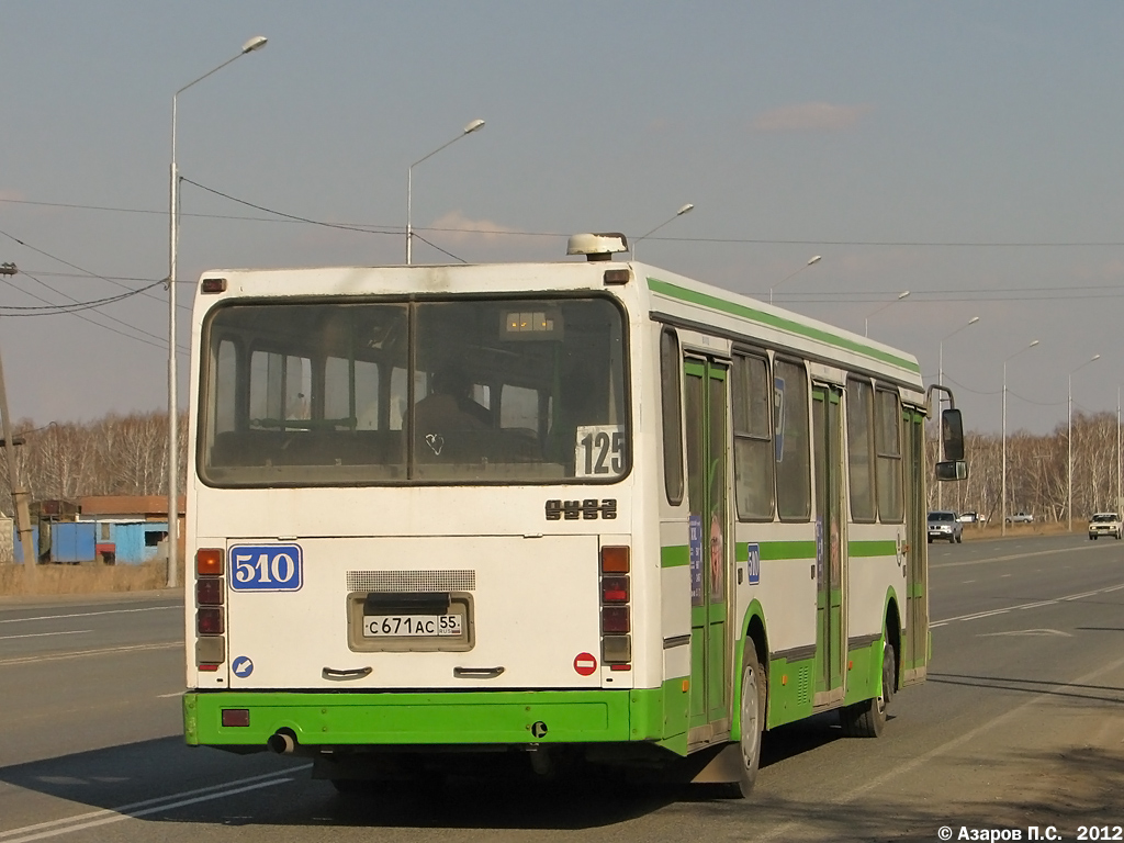 Омская область, ЛиАЗ-5256.45 № 510