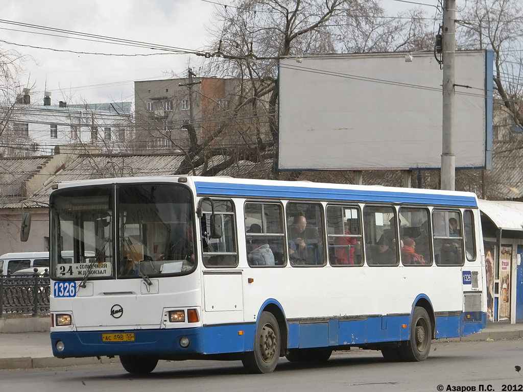 Omsk region, LiAZ-5256.45 Nr. 1326