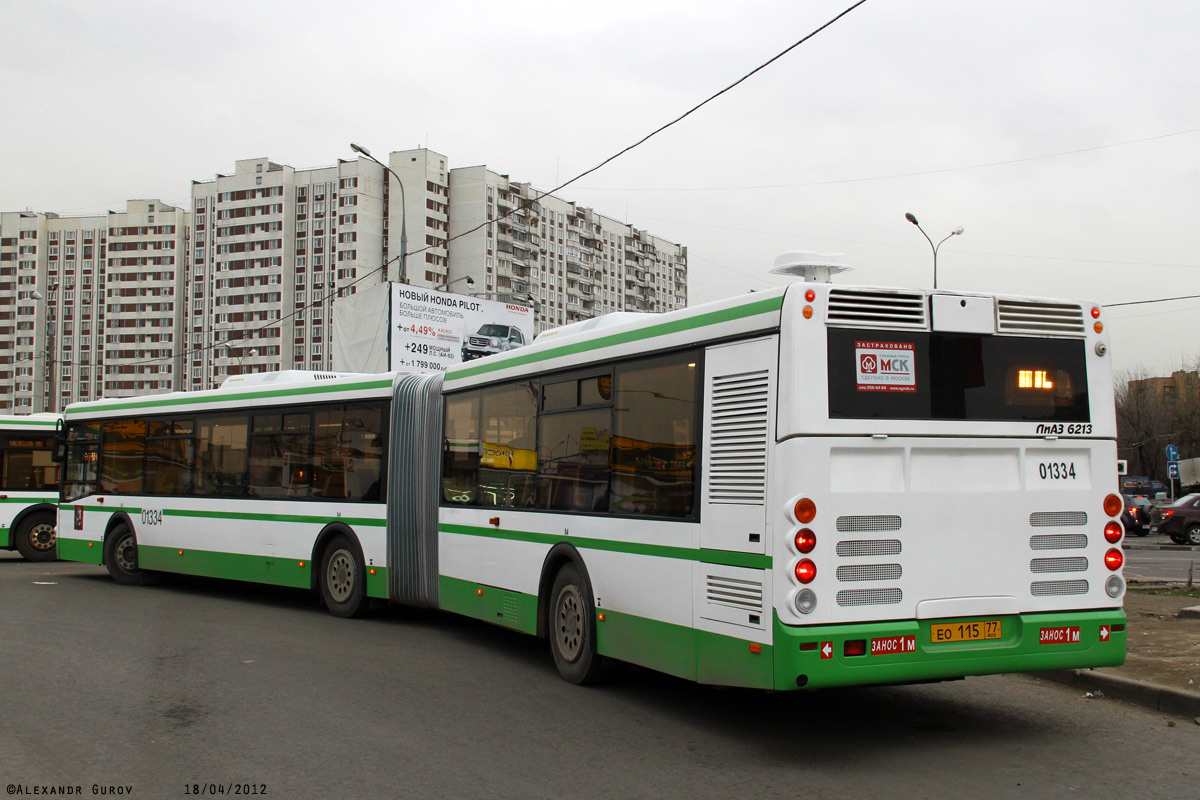 Moskwa, LiAZ-6213.21 Nr 01334