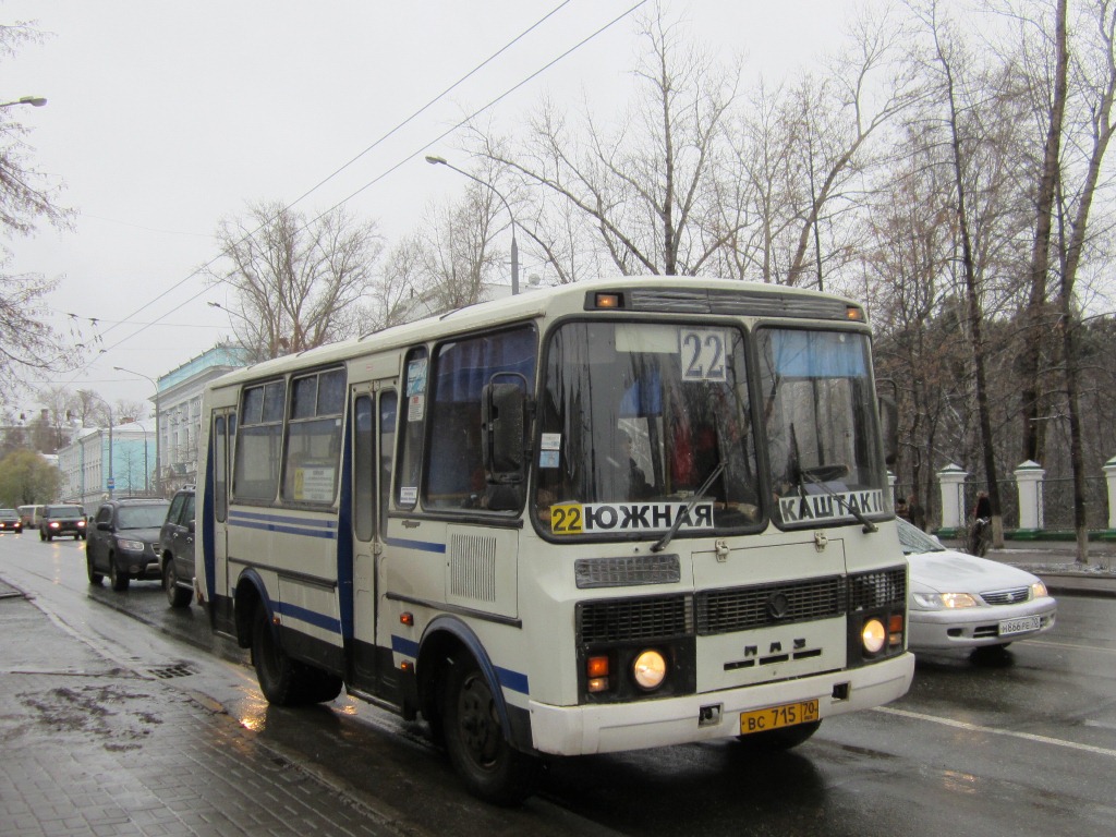 Томская вобласць, ПАЗ-32054 № ВС 715 70