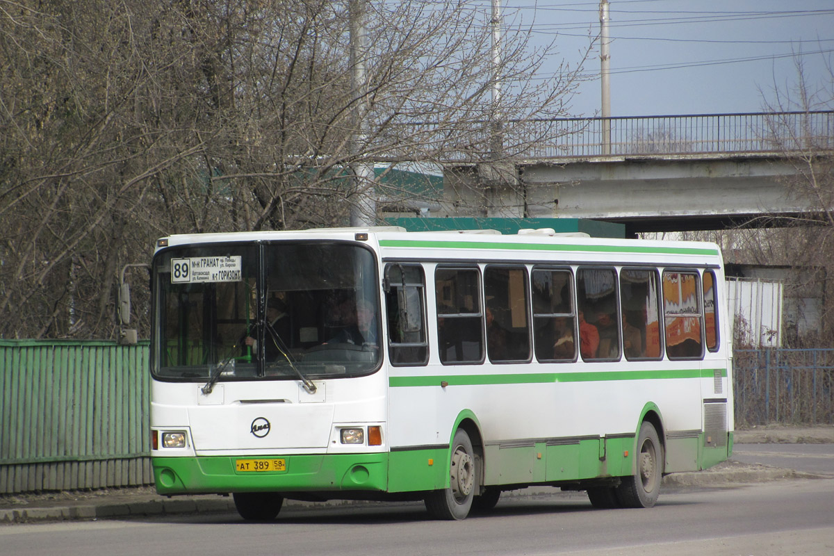 Пензенская область, ЛиАЗ-5256.45-01 № АТ 389 58