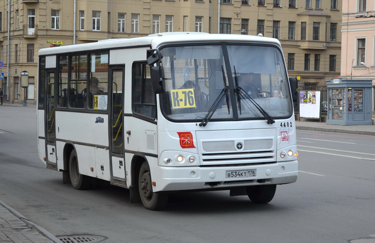 Санкт-Петербург, ПАЗ-320402-05 № n482