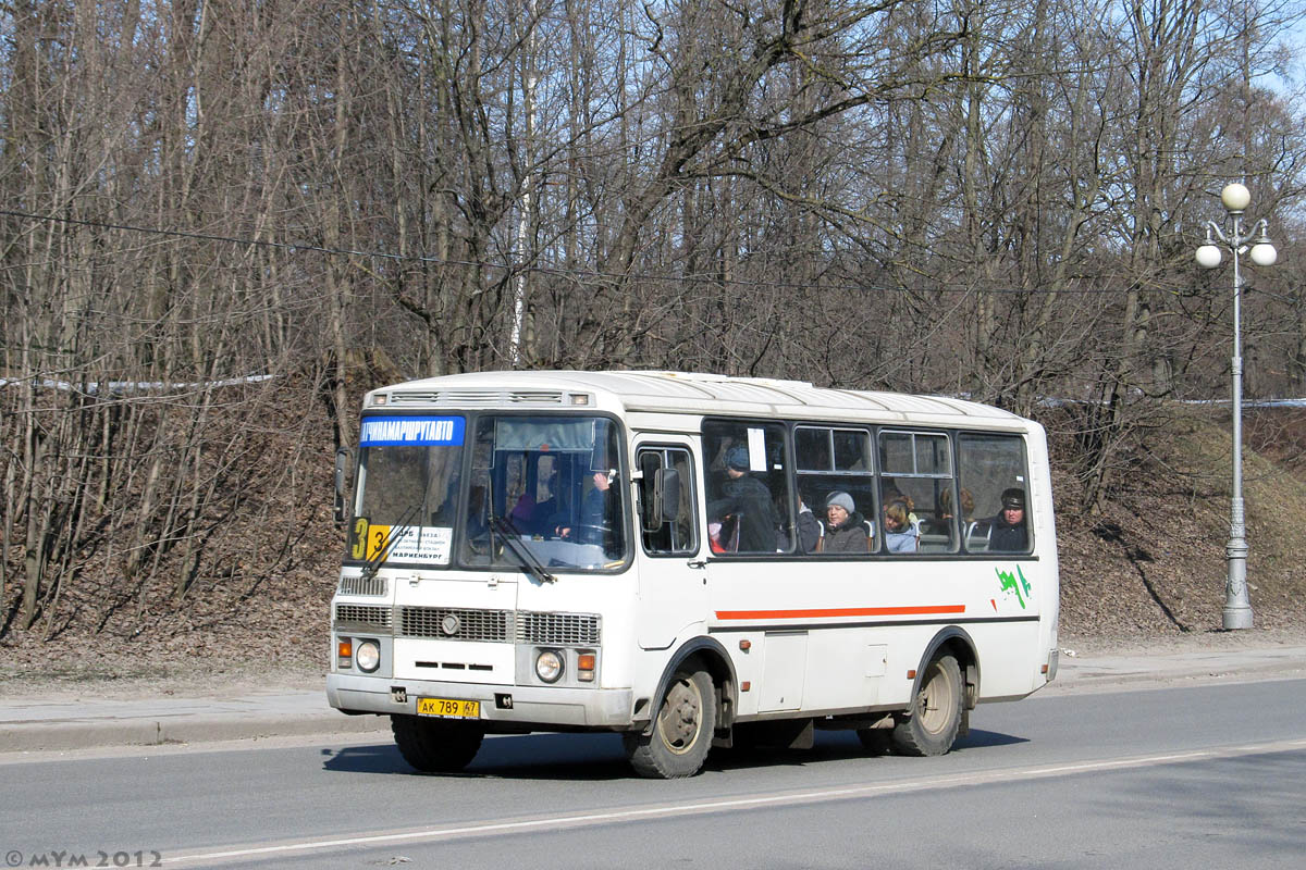 Ленинградская область, ПАЗ-32054 № АК 789 47