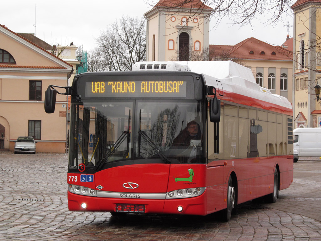 Литва, Solaris Urbino III 12 CNG № 773