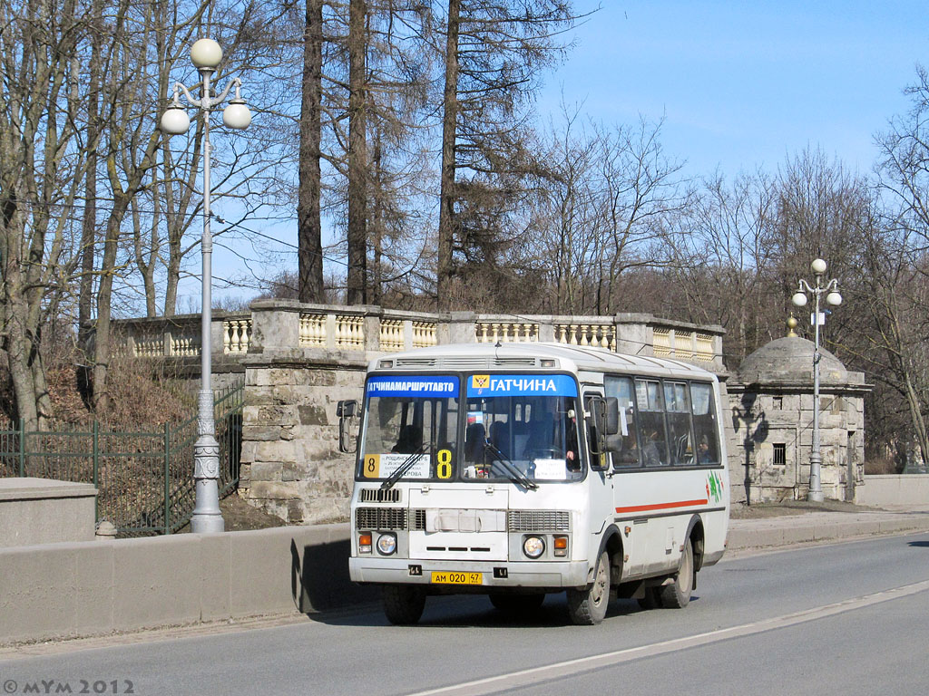 Ленинградская область, ПАЗ-32054 № АМ 020 47