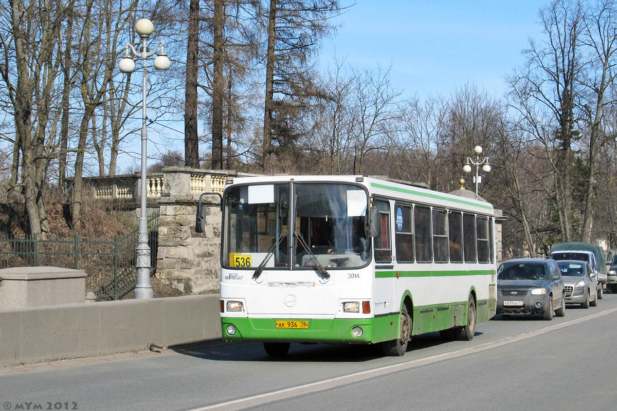 Ленинградская область, ЛиАЗ-5256.25 № 3014