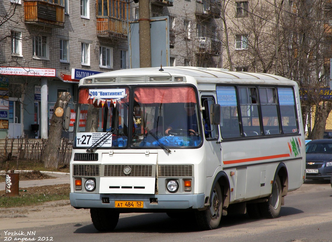 Нижегородская область, ПАЗ-32054 № АТ 484 52