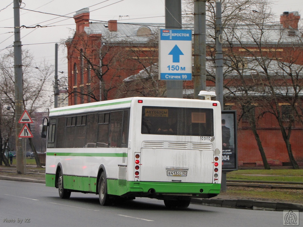 Sankt Petersburg, LiAZ-5256.53 Nr В 413 СС 47