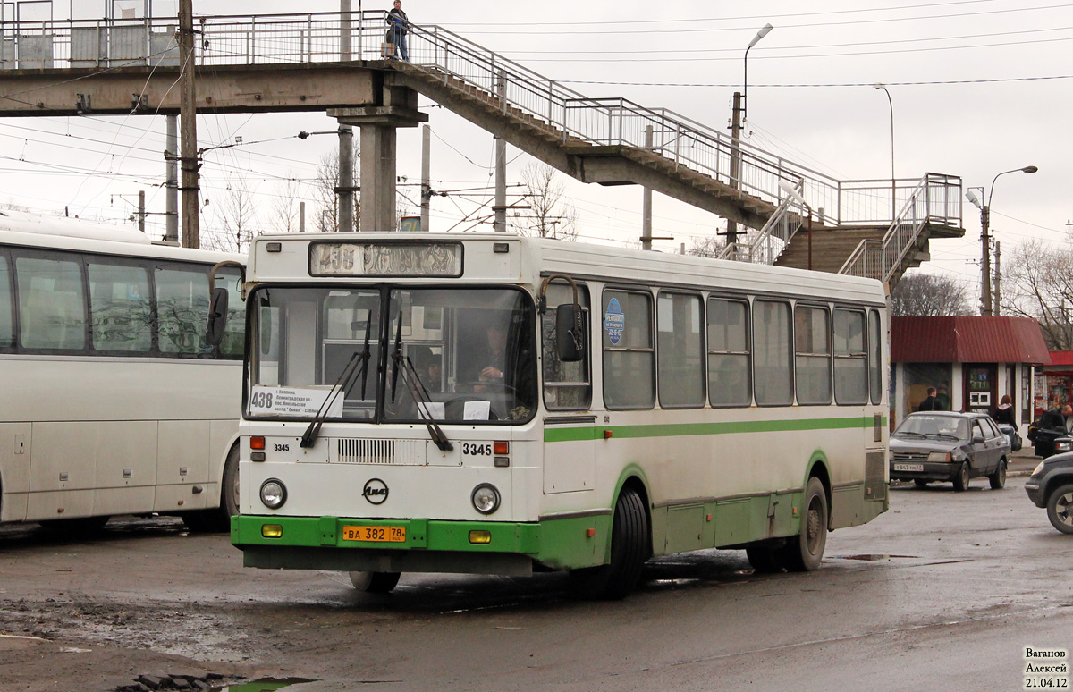 Санкт-Петербург, ЛиАЗ-5256.25 № 3345