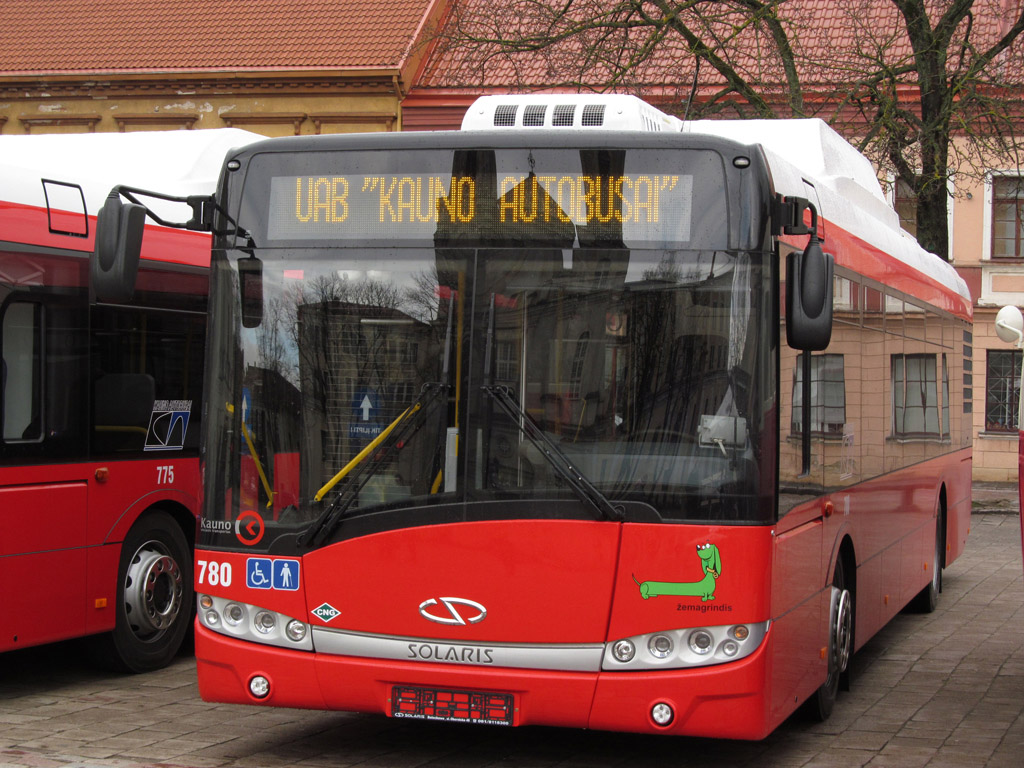 Литва, Solaris Urbino III 12 CNG № 780