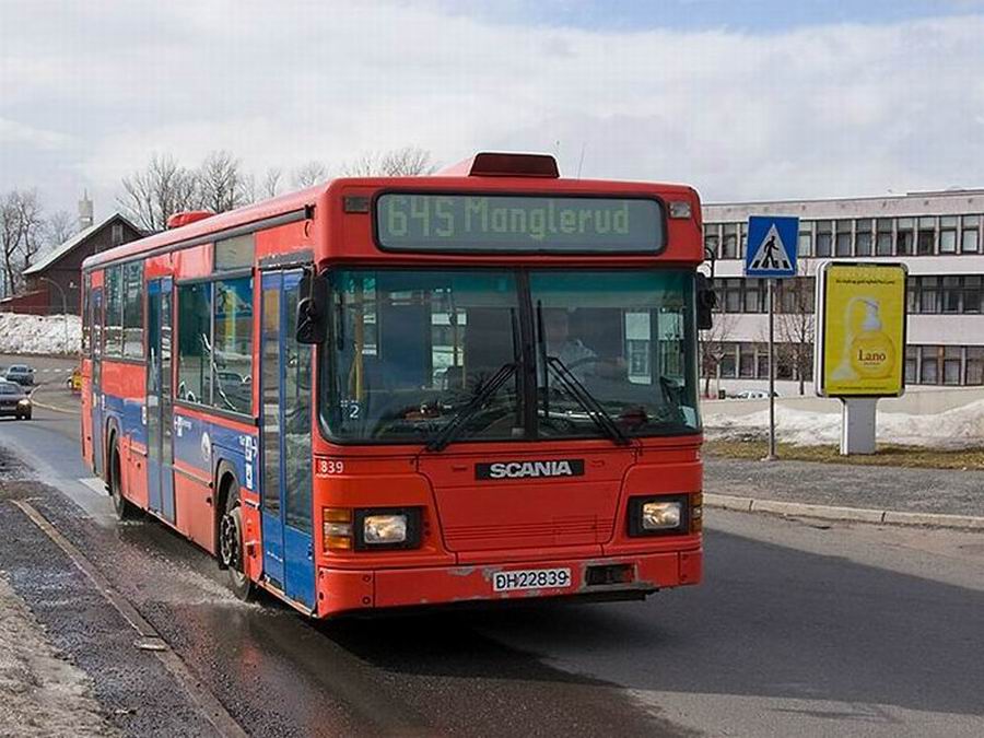 Норвегия, Scania CN113CLL MaxCi № 839