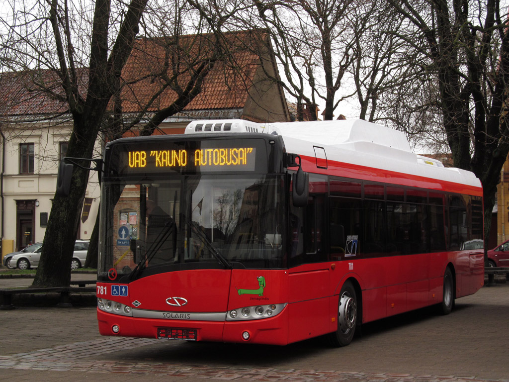 Литва, Solaris Urbino III 12 CNG № 781