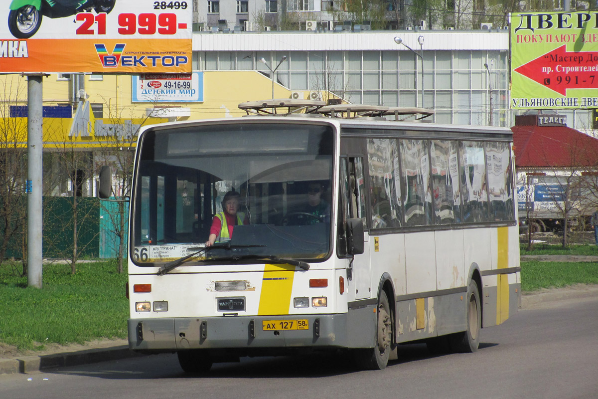 Пензенская область, Van Hool A600 № АХ 127 58