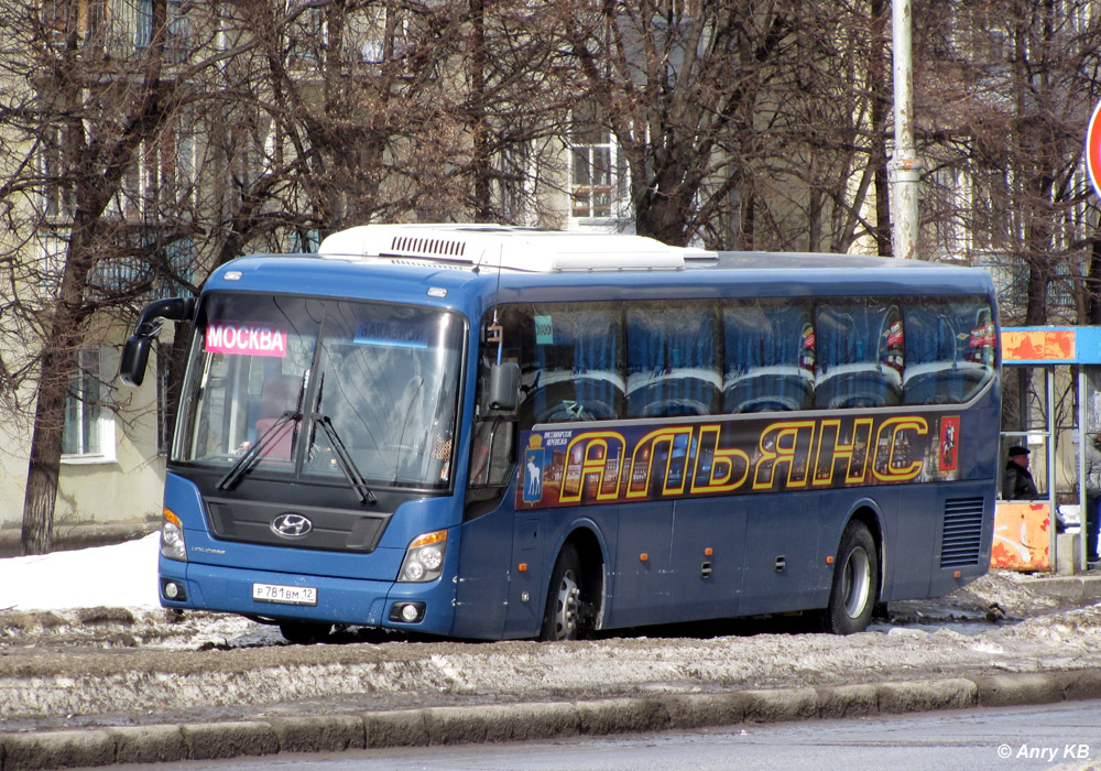 Марий Эл, Hyundai Universe Space Luxury № Р 781 ВМ 12