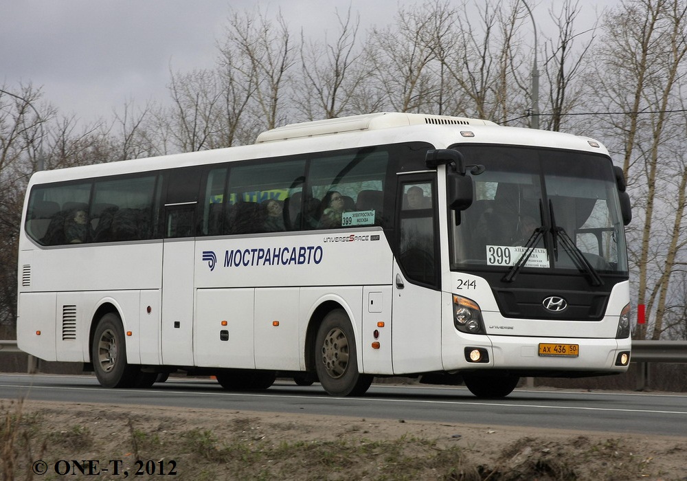 Московская область, Hyundai Universe Space Luxury № 244