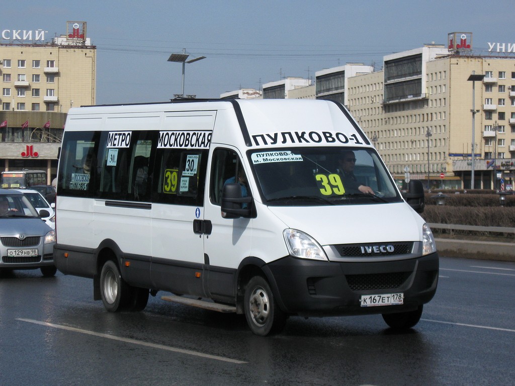 Санкт-Петербург, Нижегородец-2227UT (IVECO Daily) № К 167 ЕТ 178