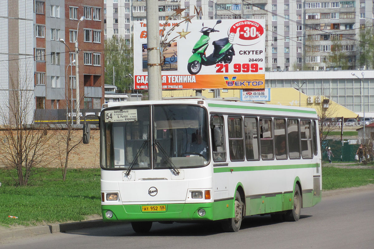 Пензенская область, ЛиАЗ-5256.45 № АТ 952 58