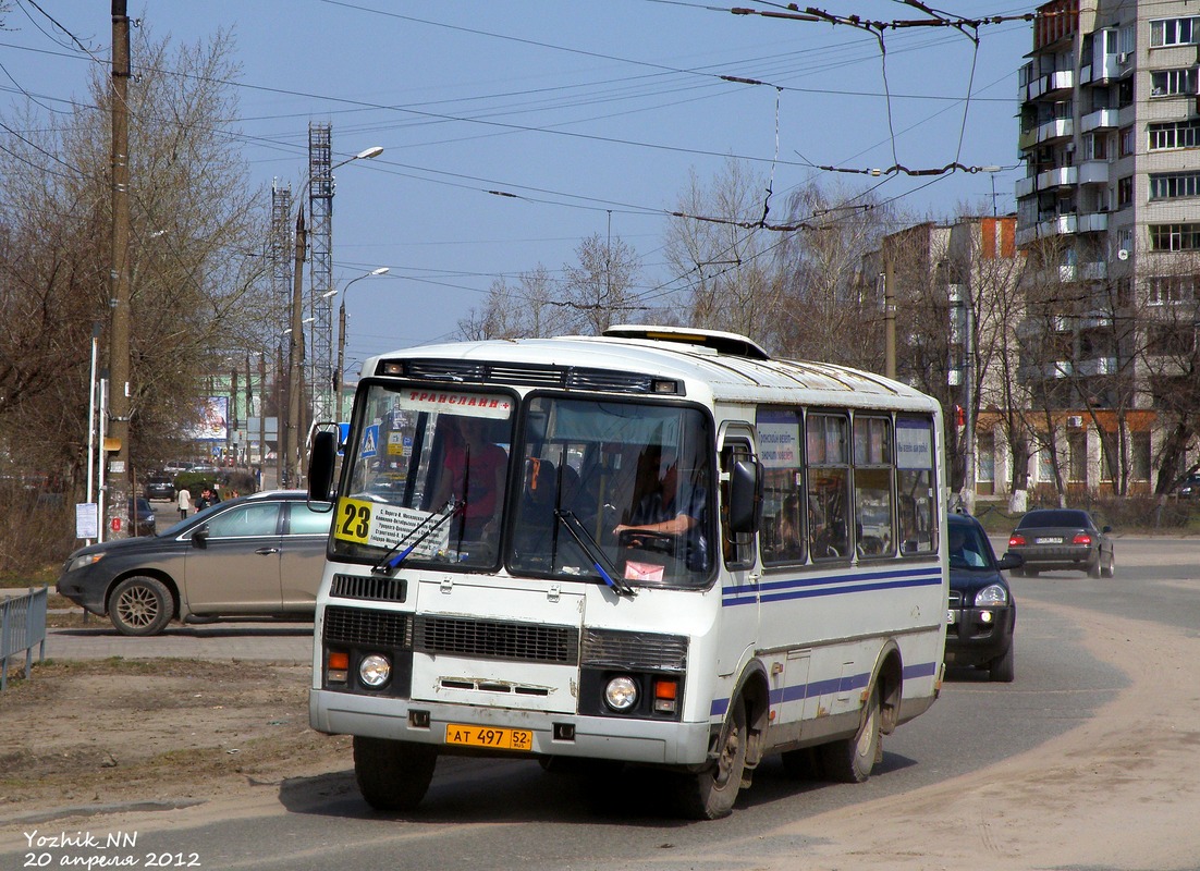 Нижегородская область, ПАЗ-32054 № АТ 497 52