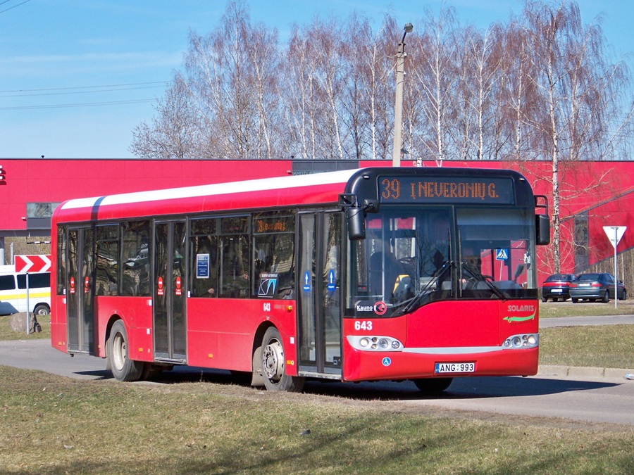 Литва, Solaris Urbino II 12 № 643