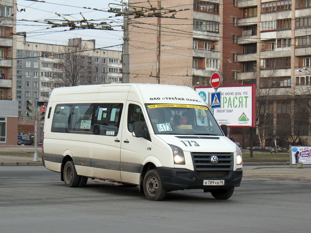 Санкт-Петербург, БТД-2219 (Volkswagen Crafter) № В 789 ХВ 98