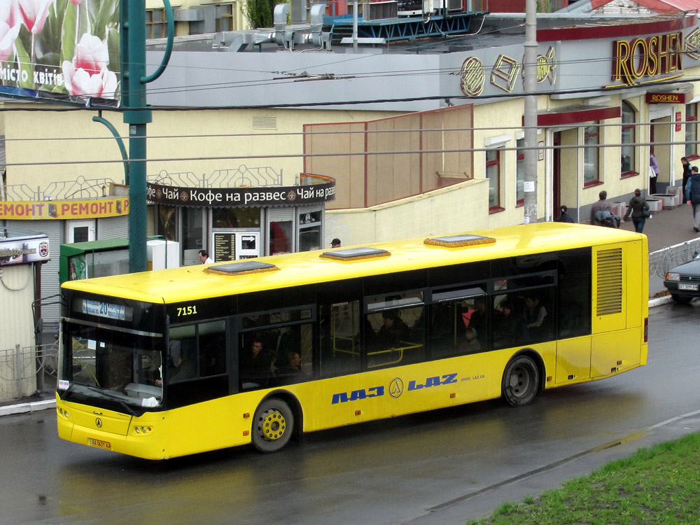 Киев, ЛАЗ A183D1 № 7151