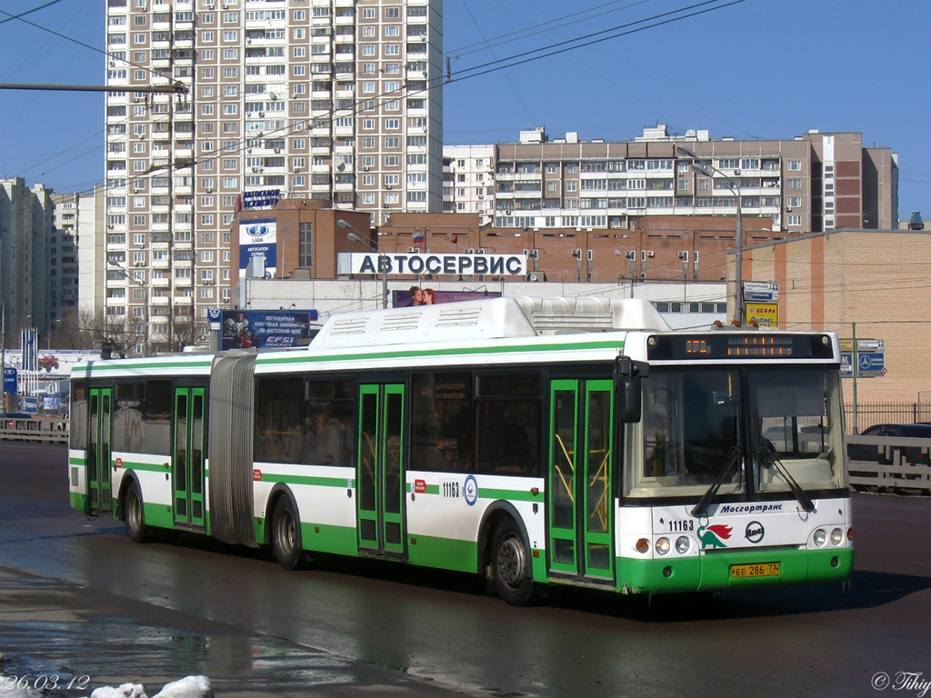 Москва, ЛиАЗ-6213.70 № 11163
