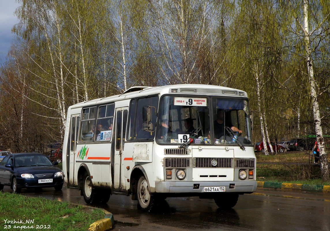 Нижегородская область, ПАЗ-32054 № В 621 АА 152