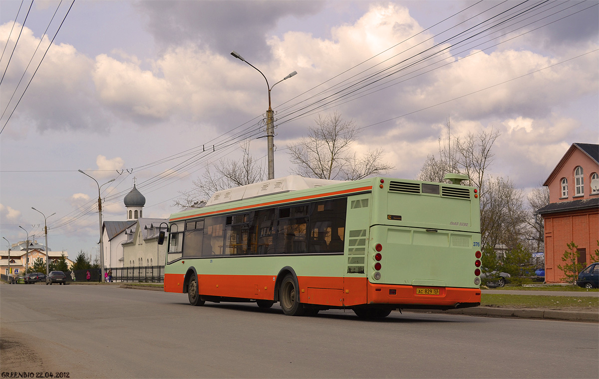 Новгородская область, ЛиАЗ-5292.70 № 376