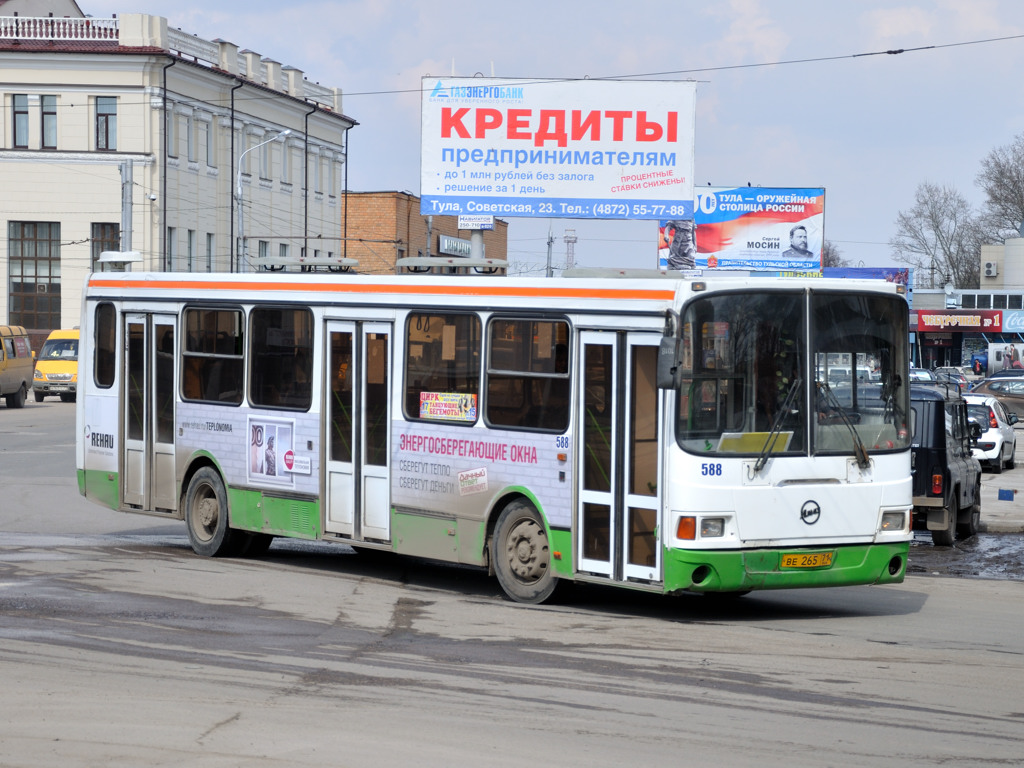 Тульская область, ЛиАЗ-5256.45 № 588