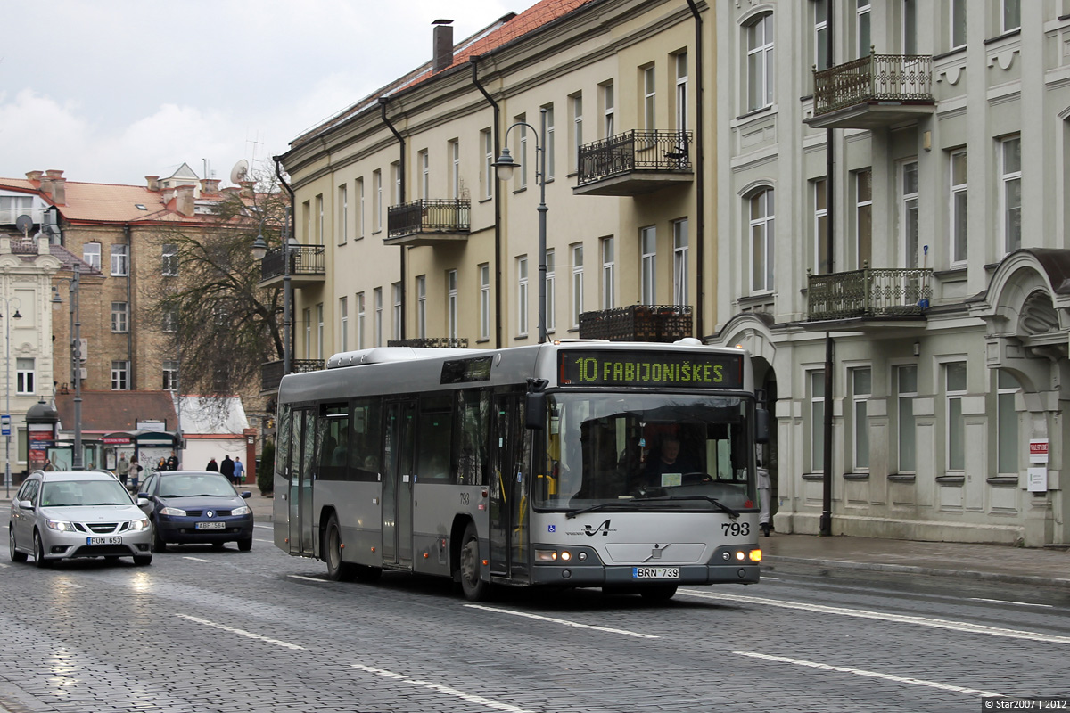 Литва, Volvo 7700 № 793