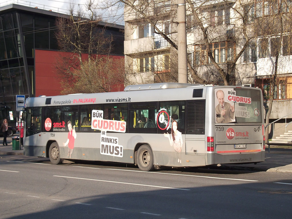 Литва, Volvo 7700 № 759