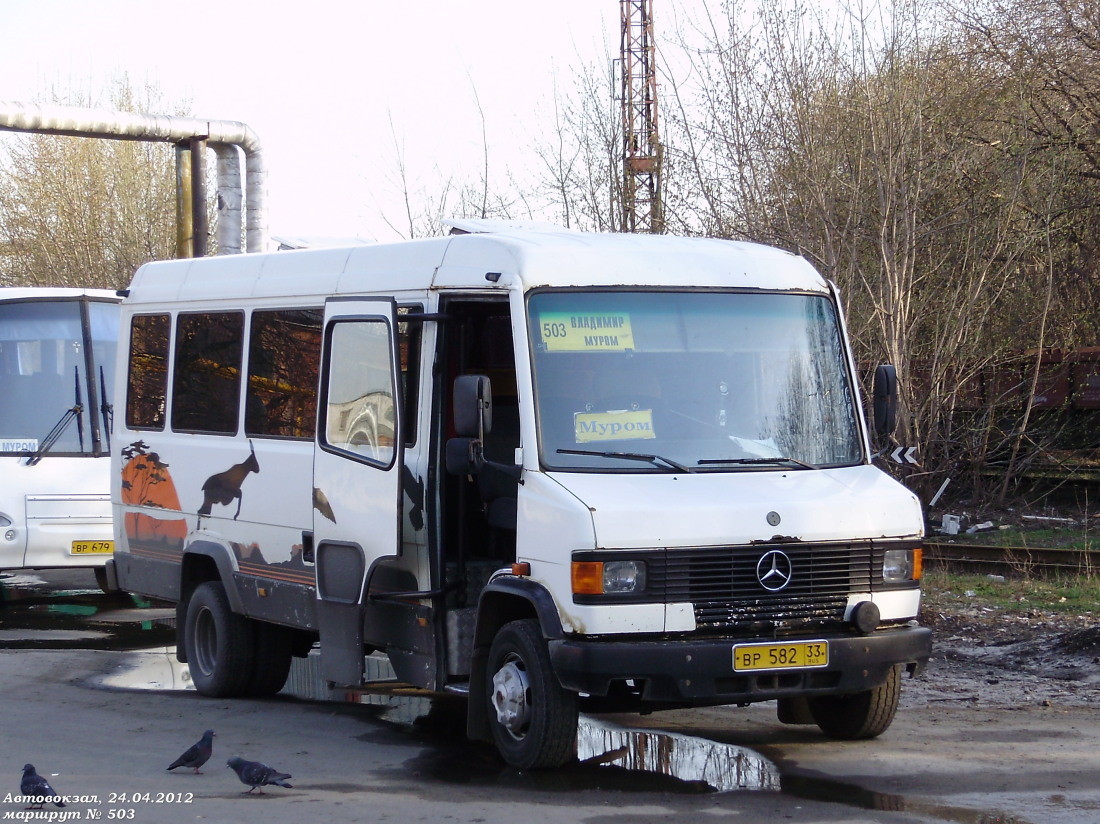 Владимирская область, Mercedes-Benz Vario 609D № ВР 582 33