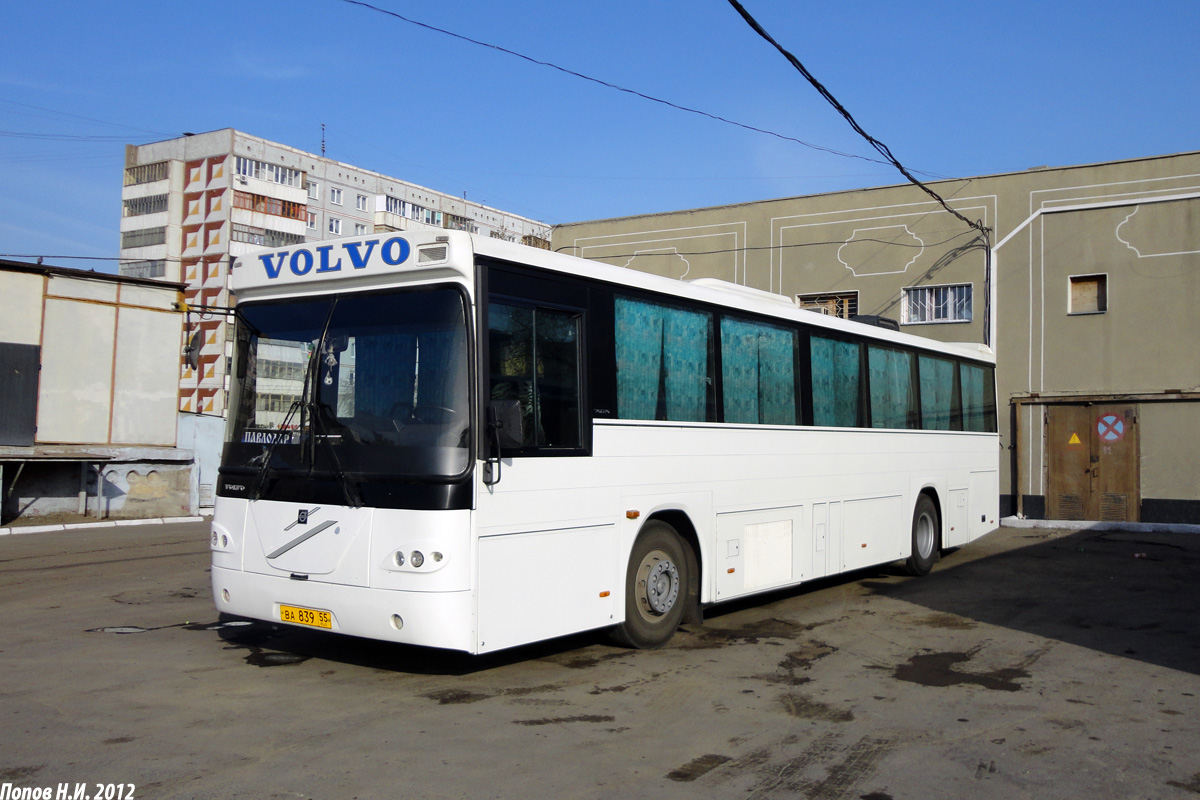 Омская вобласць, СибСкан (Volvo B10M-60F) № ВА 839 55
