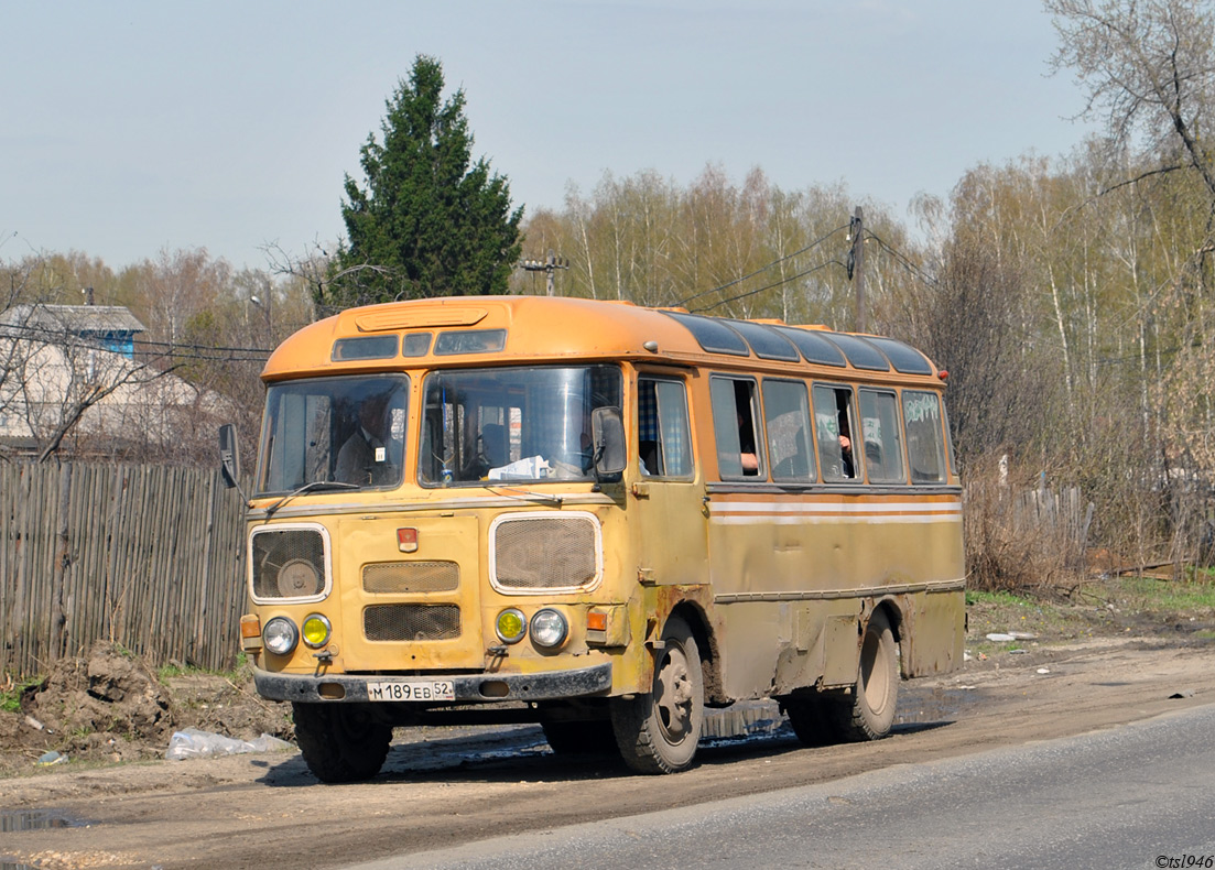 Нижегородская область, ПАЗ-672М № М 189 ЕВ 52