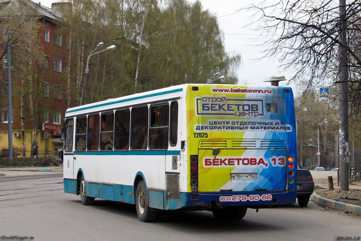 Нижегородская область, ЛиАЗ-5256.26 № 72025