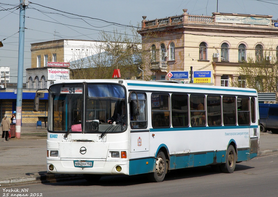 Нижегородская область, ЛиАЗ-5256.26 № 63482