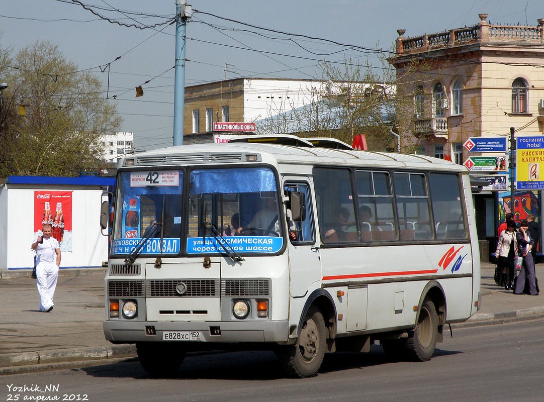 Нижегородская область, ПАЗ-32054 № Е 828 ХС 152