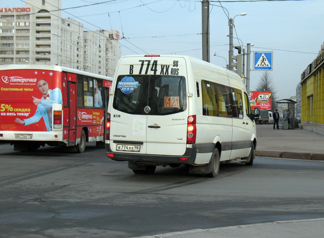 Санкт-Петербург, БТД-2219 (Volkswagen Crafter) № В 774 ХХ 98