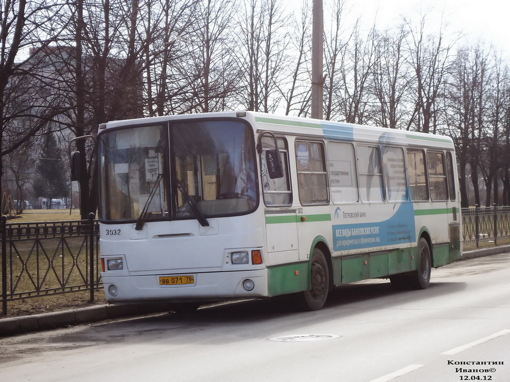 Санкт-Петербург, ЛиАЗ-5256.25 № 3032