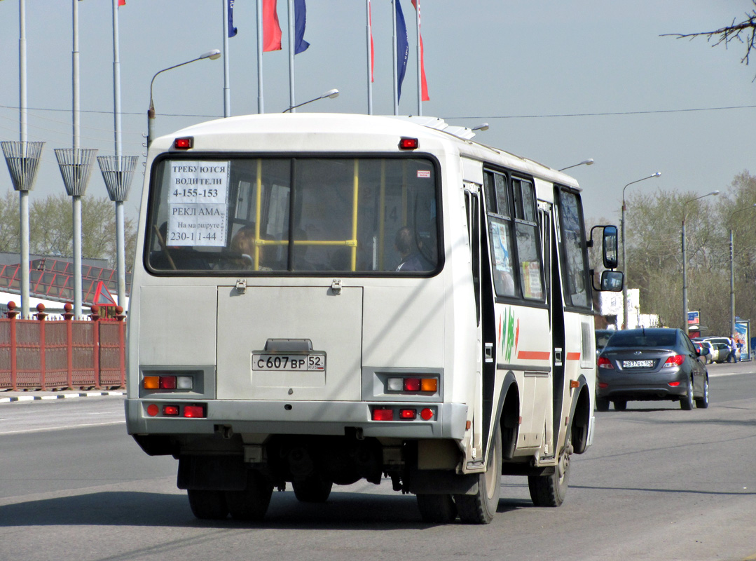 Нижегородская область, ПАЗ-32054 № С 607 ВР 52