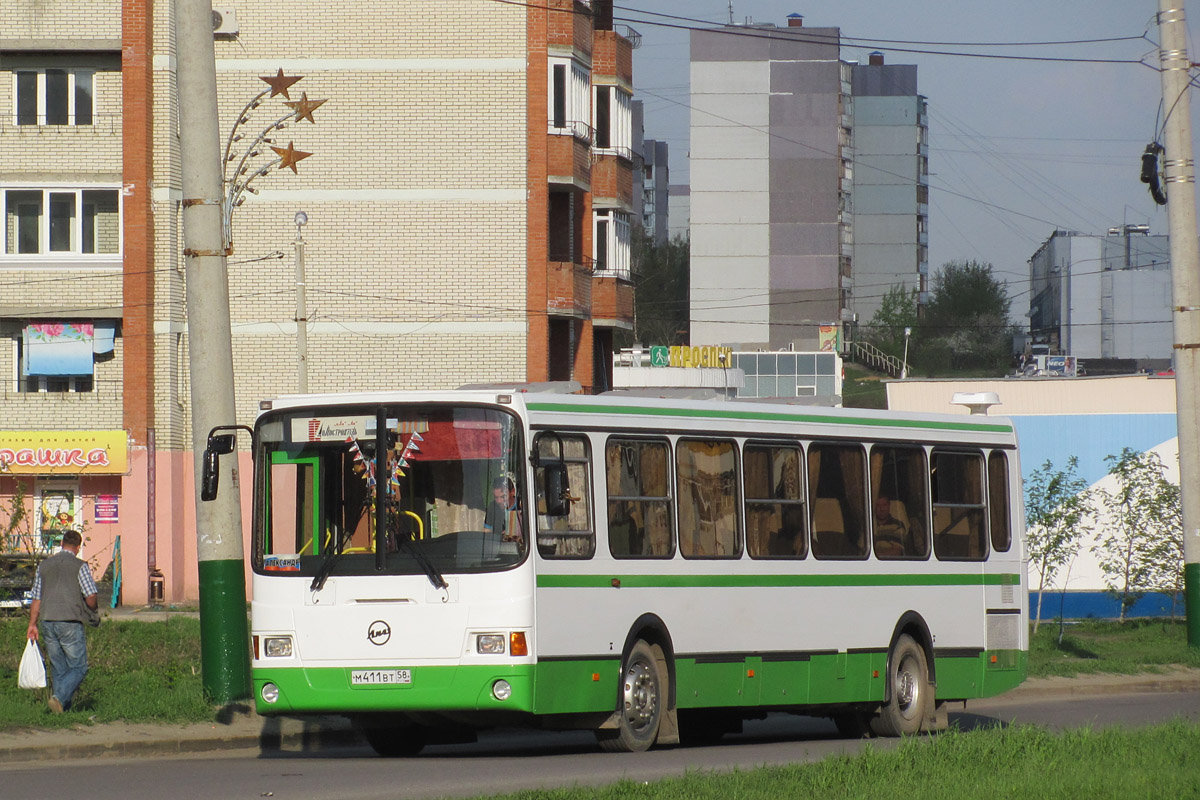 Пензенская область, ЛиАЗ-5256.36-01 № М 411 ВТ 58